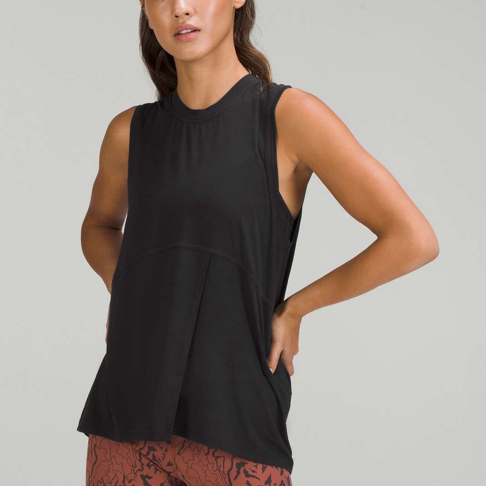 NWOT LULULEMON Modal Silk-Blend Tank Top, Size 8